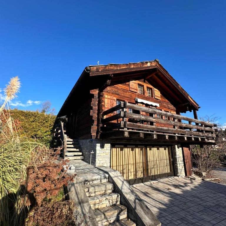 Chalet à Savièse en bordure de forêt - One-Bedroom Chalet - 1