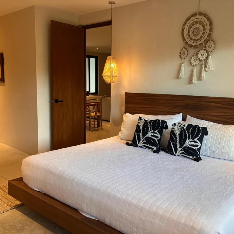 Near beach Ximbal Tulum 6 guest Pool Gym Wi-Fi - Apartment - 12