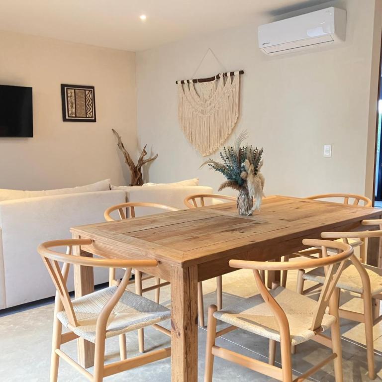 Near beach Ximbal Tulum 6 guest Pool Gym Wi-Fi - Apartment - 8