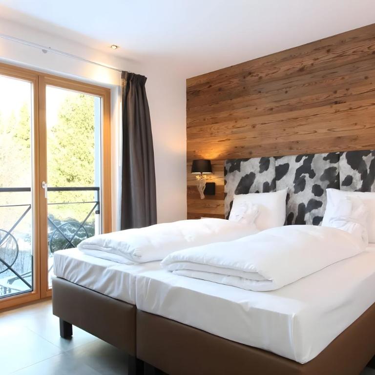 Mountain Lodge Leogang- Modernes Alpen Apartment, Balkon, Bergblick, Kamin, Sauna - Apartment mit 3 Schlafzimmern - 13