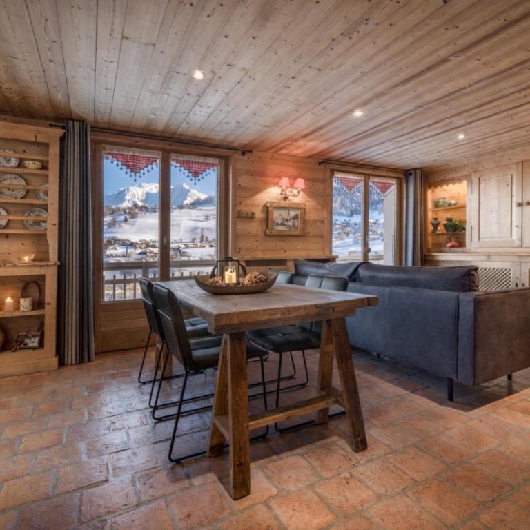 Appartements dans le Chalet Nessa - Combloux - Appartement 2 Chambres avec Vue sur la Montagne - 6