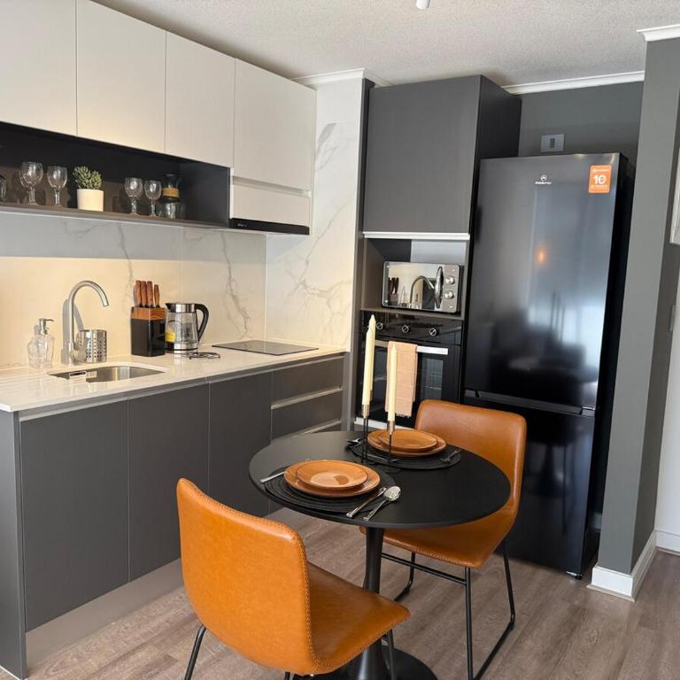 Modern 1D1B with Style Full Living Room and Kitchen - One-Bedroom Apartment - 6