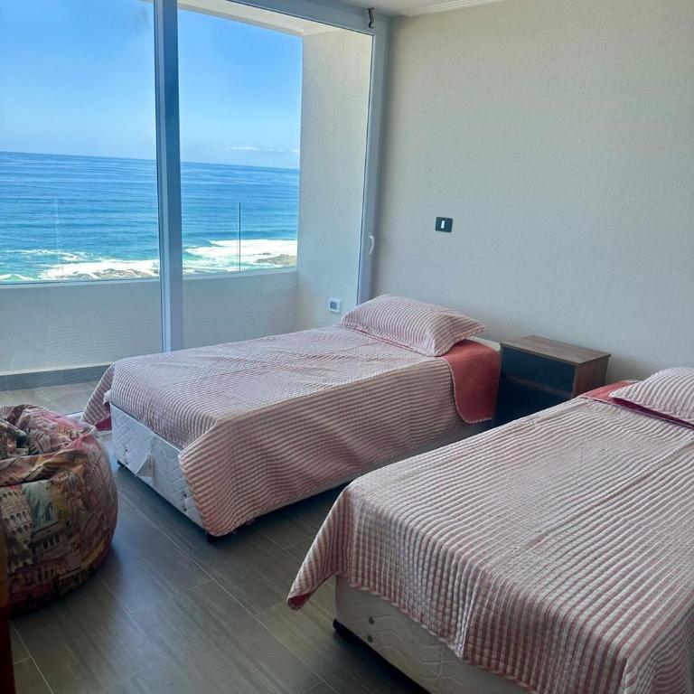 Departamento 2D a pasos de la playa Península de Iquique hermosa vista - Two-Bedroom Apartment - 6