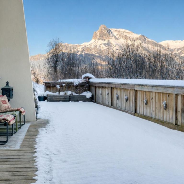 Appartements dans le Chalet Nessa - Combloux - Appartement 2 Chambres avec Vue sur la Montagne - 12