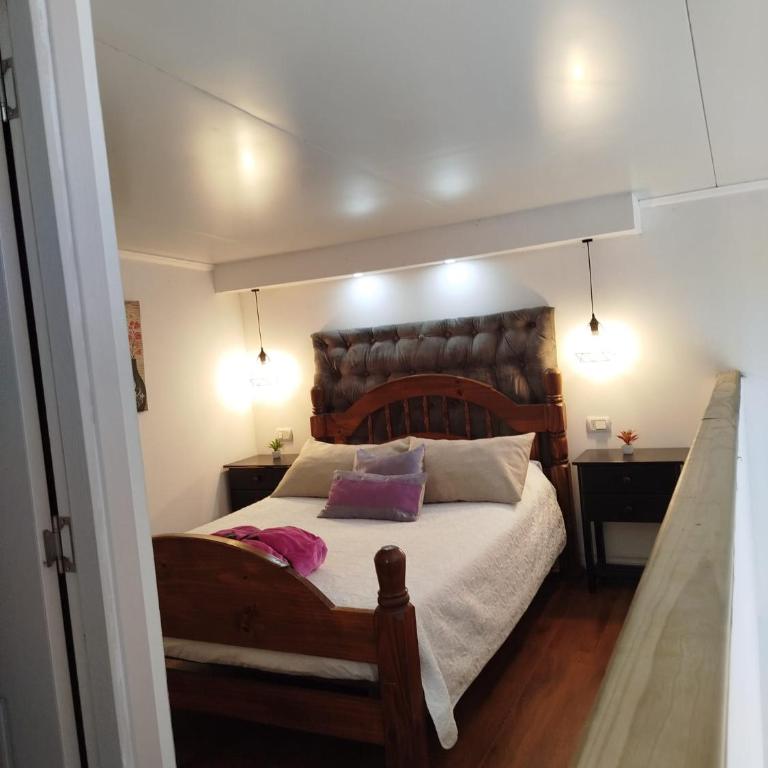 Villa Anita Piriapolis - Estudio con cama extragrande y sofá cama - 12