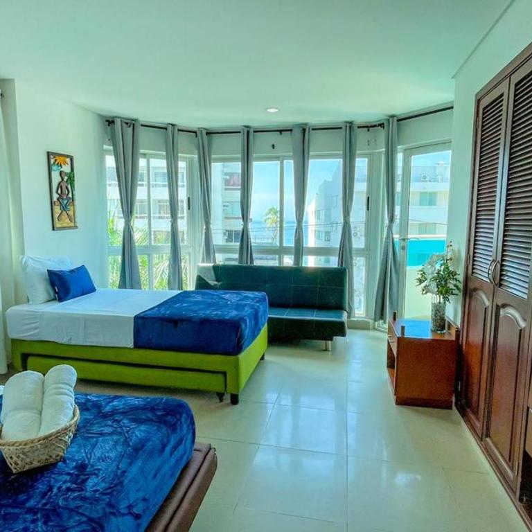 Cómodo apartamento Cartagena con vista al mar - Two-Bedroom Apartment - 10