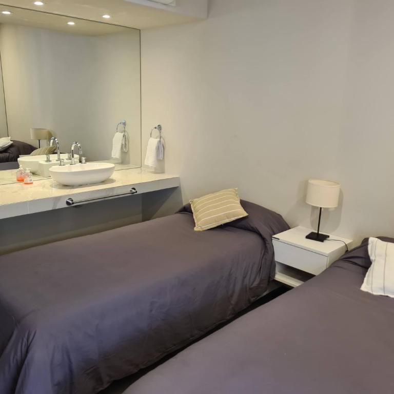 Departamento Deluxe TWO, nuevo a estrenar !!, 3 ambientes, 2 habitaciones, 2 baños completos a 10 minutos de la Playa!! - Family Two-Bedroom Apartment with View - 10