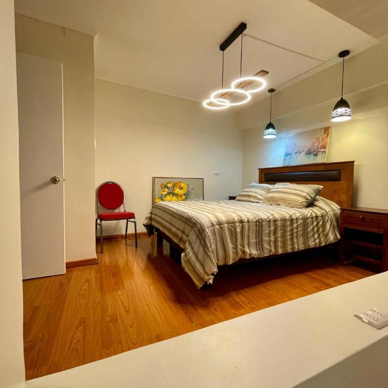 Apartamentos Brisa Torrealba, cercano a reloj de flores, Recreo - One-bedroom Loft Apartment - 7