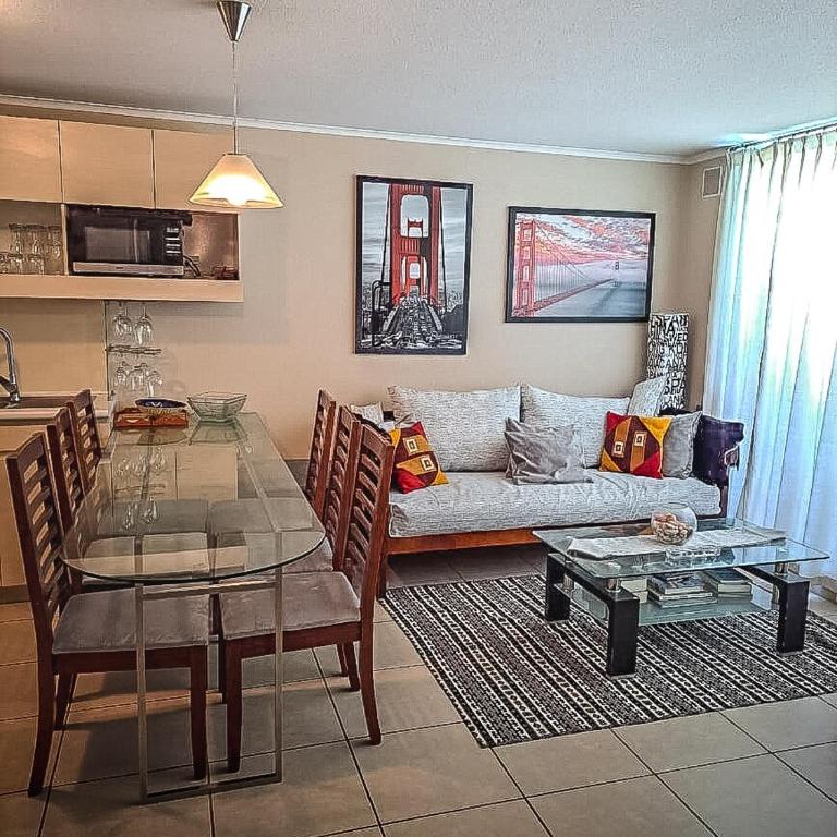Hermoso departamento LagunaVista Algarrobo Chile - Three-Bedroom Apartment - 9