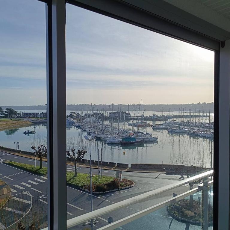 Bel appartement avec WIFI, VUE MER face au port de plaisance à PERROS-GUIREC - Réf 838 - Apartment mit 1 Schlafzimmer - 5