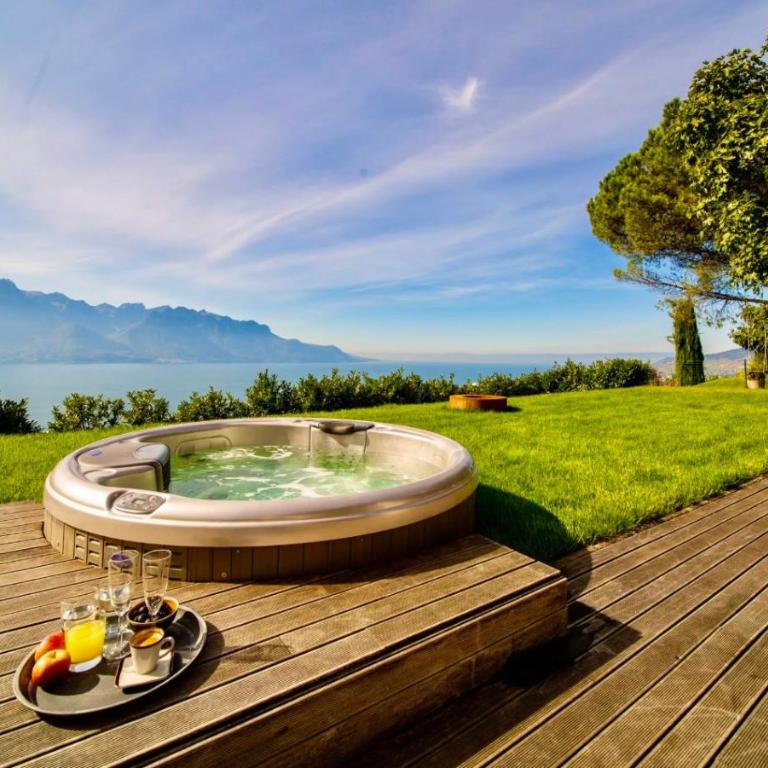 Sunset House with gorgeous view of the lake - Villa mit 3 Schlafzimmern - 1
