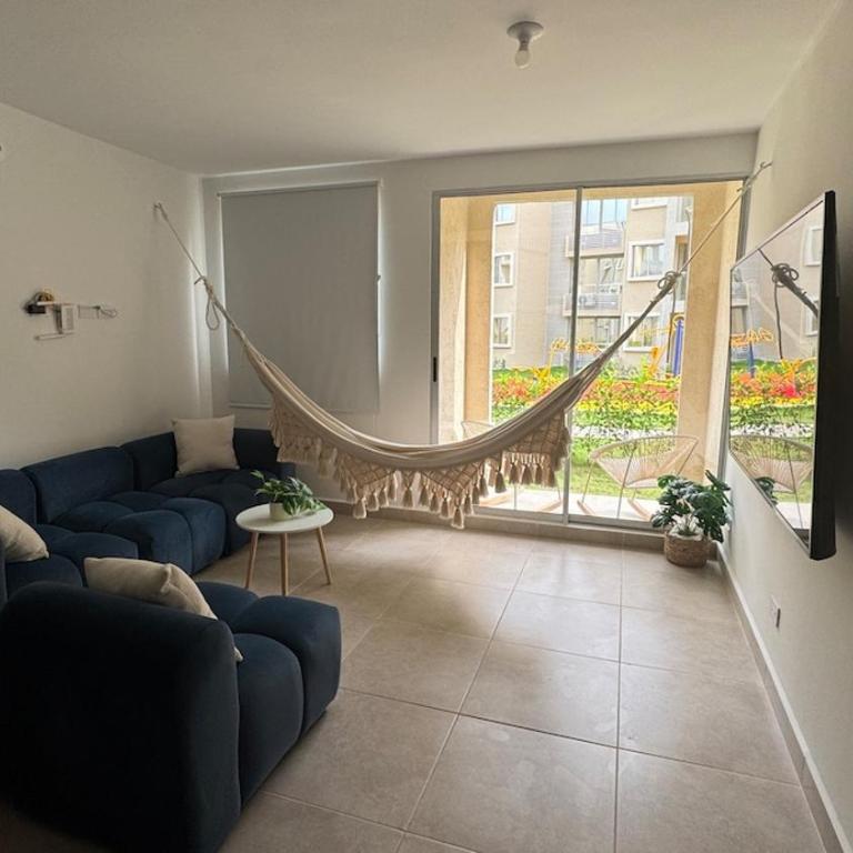 apartment near the beach con piscina, gym y coworking - Two-Bedroom Apartment - 14