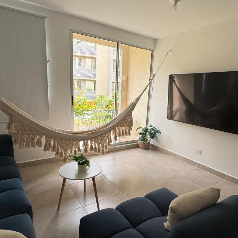 apartment near the beach con piscina, gym y coworking - Two-Bedroom Apartment - 54