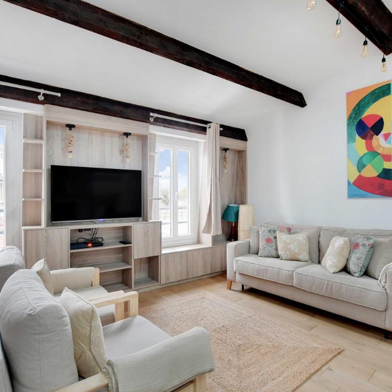 Stunning Duplex 1BR- 4P - Notre-Dame Cathedral - Appartamento - 1