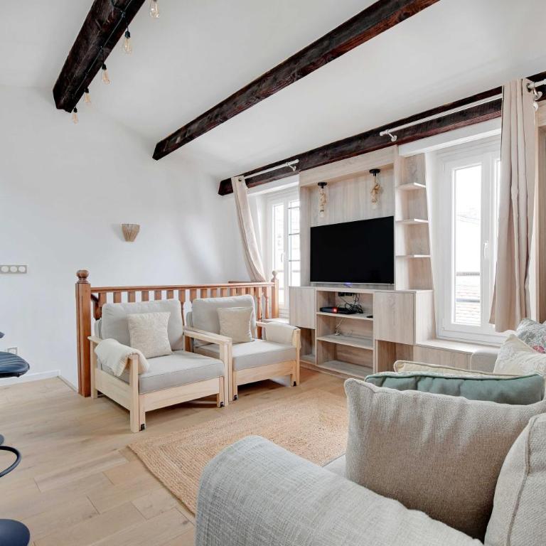 Stunning Duplex 1BR- 4P - Notre-Dame Cathedral - Appartamento - 8