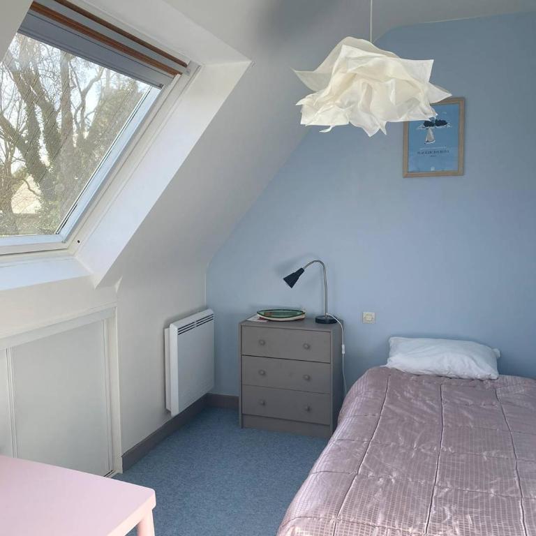 Villa 3 étoiles à 400m de la grande plage de Trestraou à Perros-Guirec - Réf 851 - Maison 4 Chambres - 22