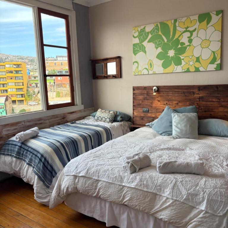 BBCasitaYellow-Hostal - Quadruple Room with Sea View - 10