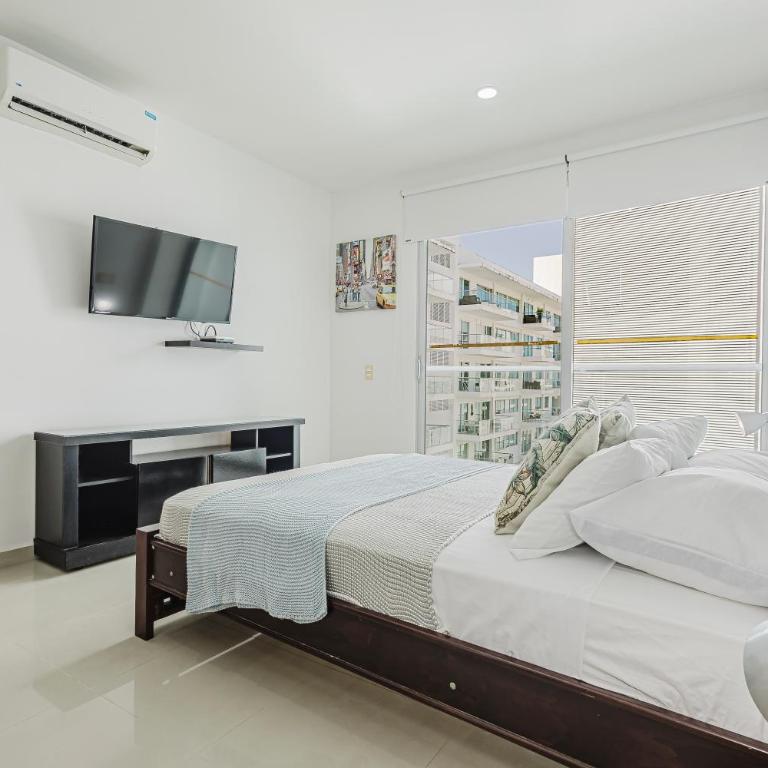 Morros Flamingo Suite - con vista al mar y acceso a la playa - One-Bedroom Apartment - 16