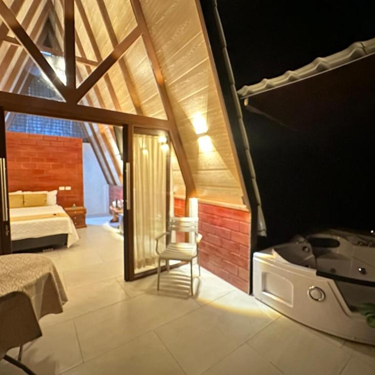 Glamping para parejas con jacuzzi en Puyo - One-Bedroom House - 5