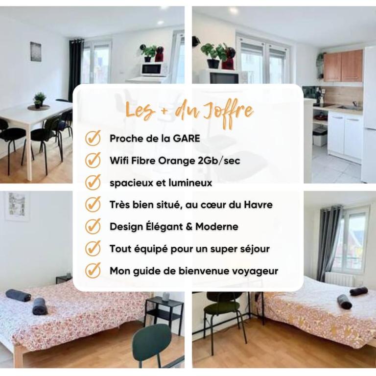 Dalikyda - Le Joffre - Centre ville - Proche Gare - Appartement 2 Chambres - 15