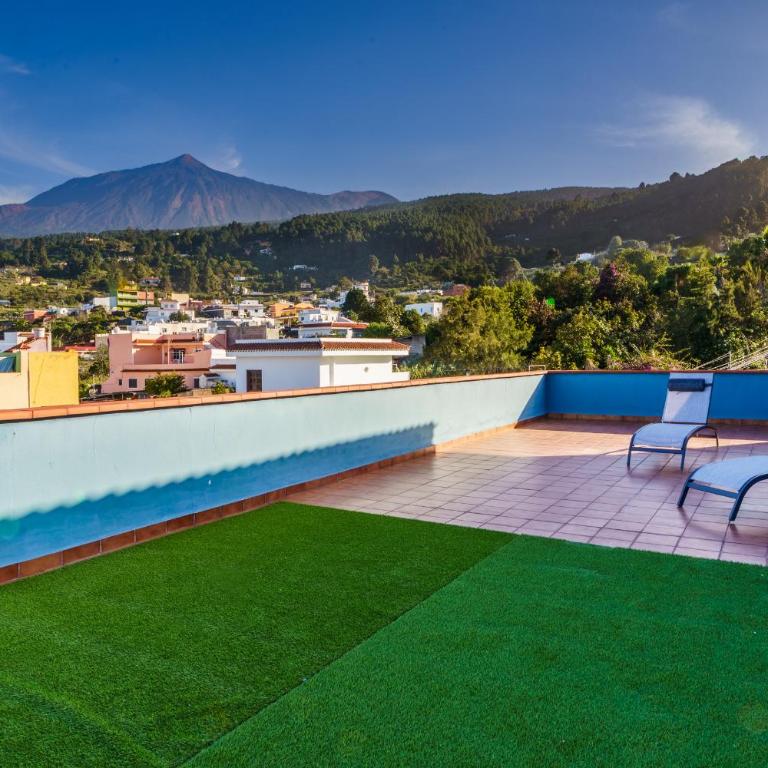 Penthouse Amparo del Teide - Terrace & BBQ - Deluxe One-Bedroom Apartment with Ocean View - 22