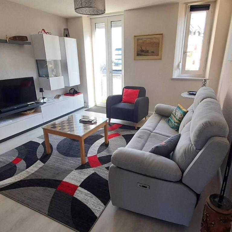 Bel appartement avec WIFI gratuit, proche plage de Trestraou PERROS-GUIREC - Réf 855 - Appartamento con 2 Camere da Letto - 1
