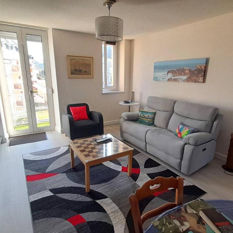 Bel appartement avec WIFI gratuit, proche plage de Trestraou PERROS-GUIREC - Réf 855 - Appartamento con 2 Camere da Letto - 4