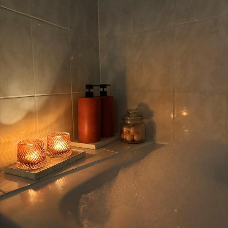 Évasion Bleu Champagne & son Parking Privé - Deluxe Studio mit Queensize-Bett - 8