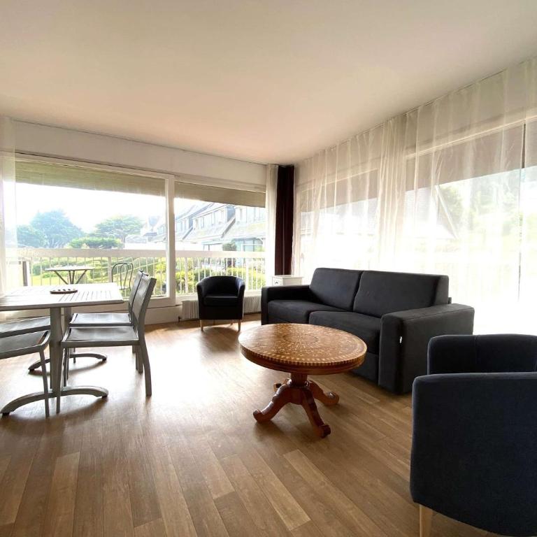 Appartement VUE SUR MER avec terrasse, plage de Trestraou à PERROS-GUIREC - Ref 861 - Apartment mit Meerblick - 4