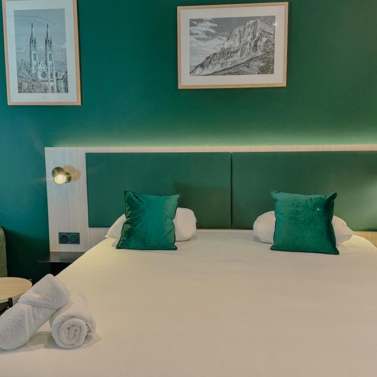 Best Western Voiron Centre - Chambre Lit King-Size Supérieure avec Canapé-Lit - Non-Fumeurs - 14