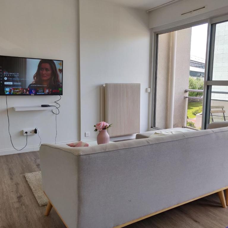 Appart'HomeCity - Rouen Grand Prieuré - 1 à 3 chambres - Appartement 3 Chambres avec Balcon - 10