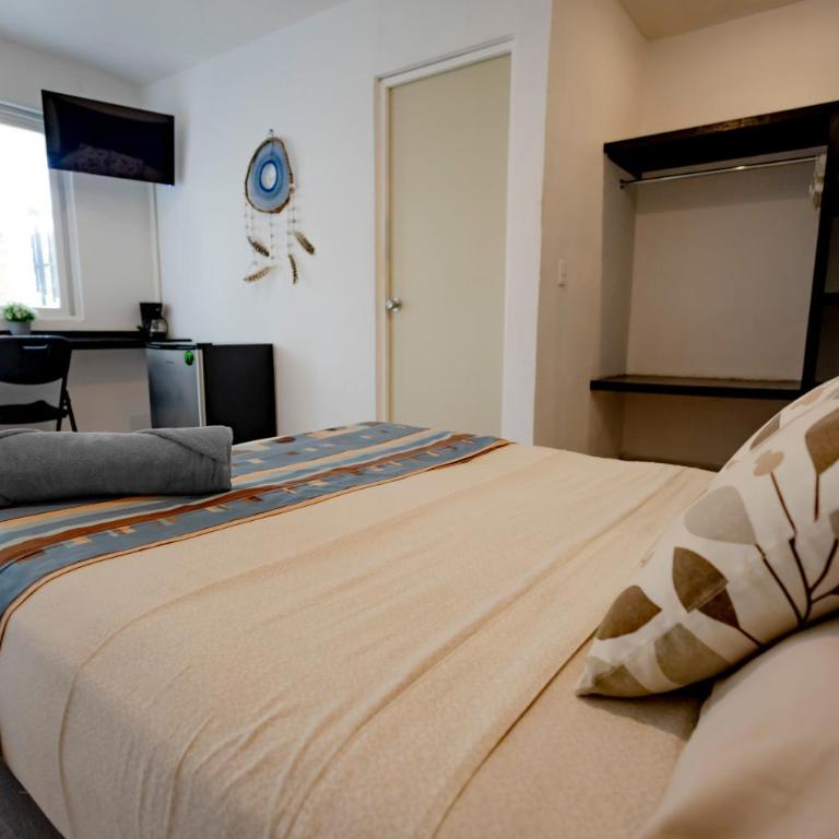 Puerto Morelos Hotel Las Palmas - Near the beach - Double Room - 3