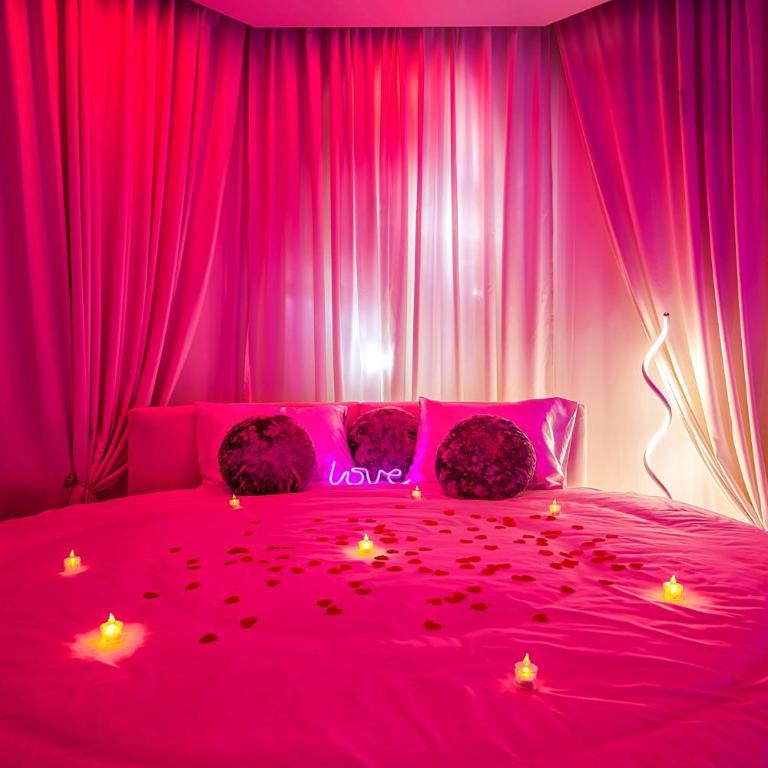 24h du Mans, Jacuzzi Privatif, Lit XXL, Sofa Tantra, Jardin - Appartement 1 Chambre - 5