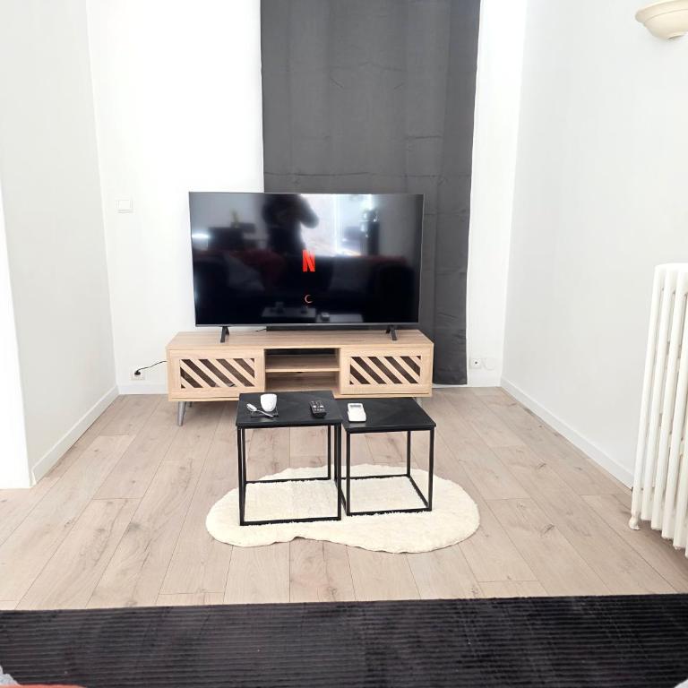 Loft Art Déco Terrasse Verrière Clim Lit king size - Appartement 2 Chambres - 32