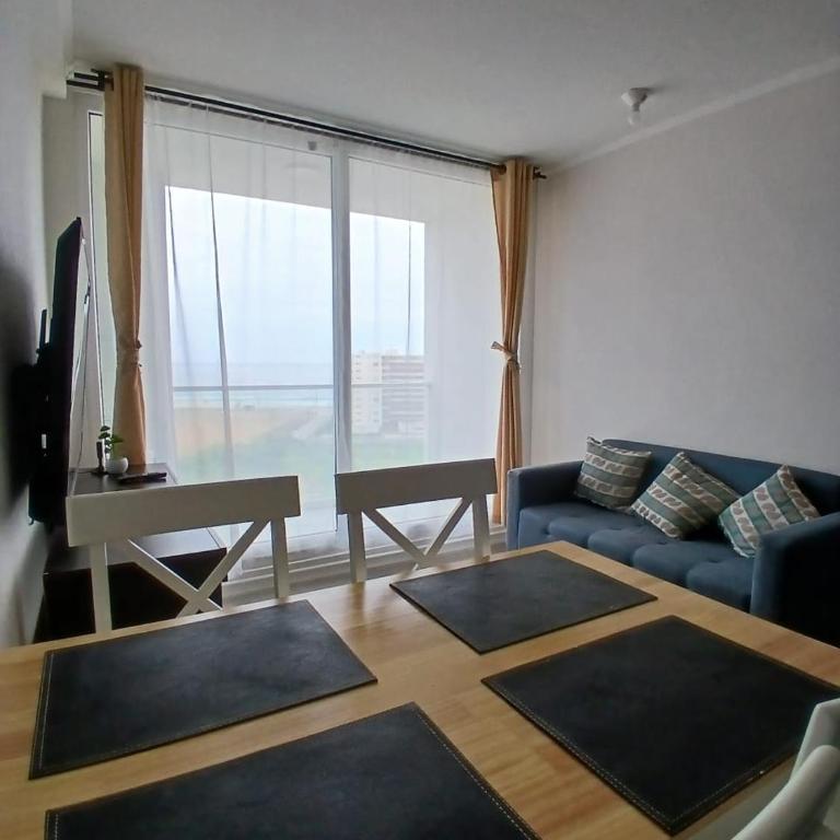 Departamento a pasos de la playa Condominio Pacific Blue - Two-Bedroom Apartment with Balcony and Sea View - 3