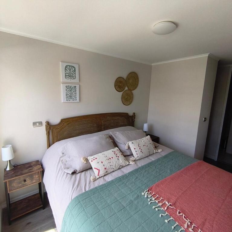 Moderno departamento en Ñuñoa con cama King, internet rápido y piscina - One-Bedroom Apartment - 14