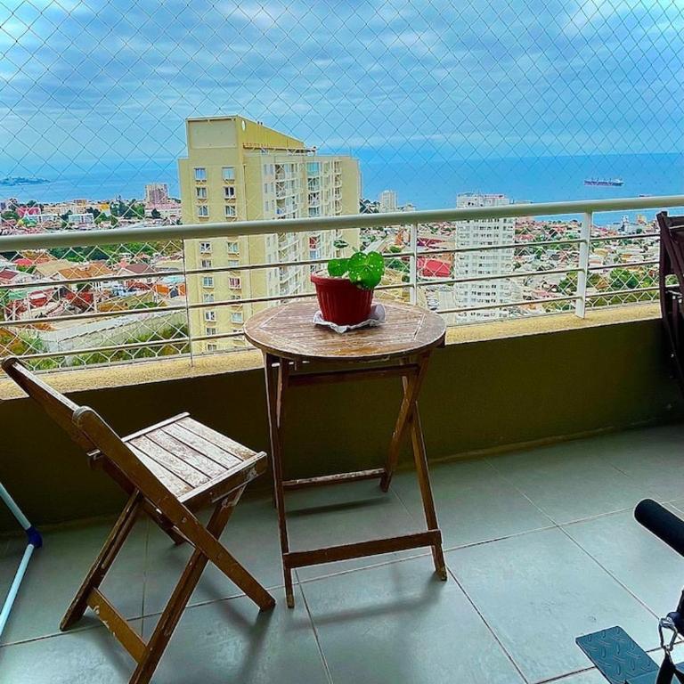 Vista al océano en Recreo, a pasos de Viña - Three-Bedroom Apartment - 3