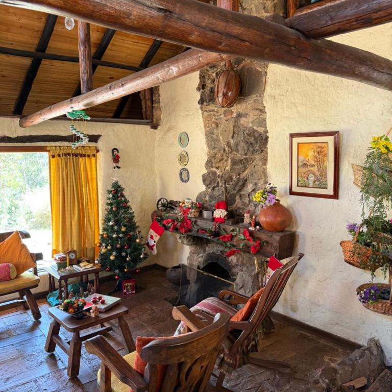 Casa de campo Cucunuba cabaña Buena Vista - Two-Bedroom Chalet - 15