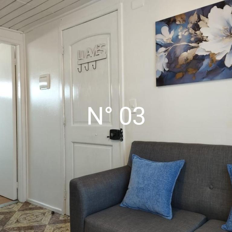 Alojamiento Javiera Carrera 03 - One-Bedroom House - 7