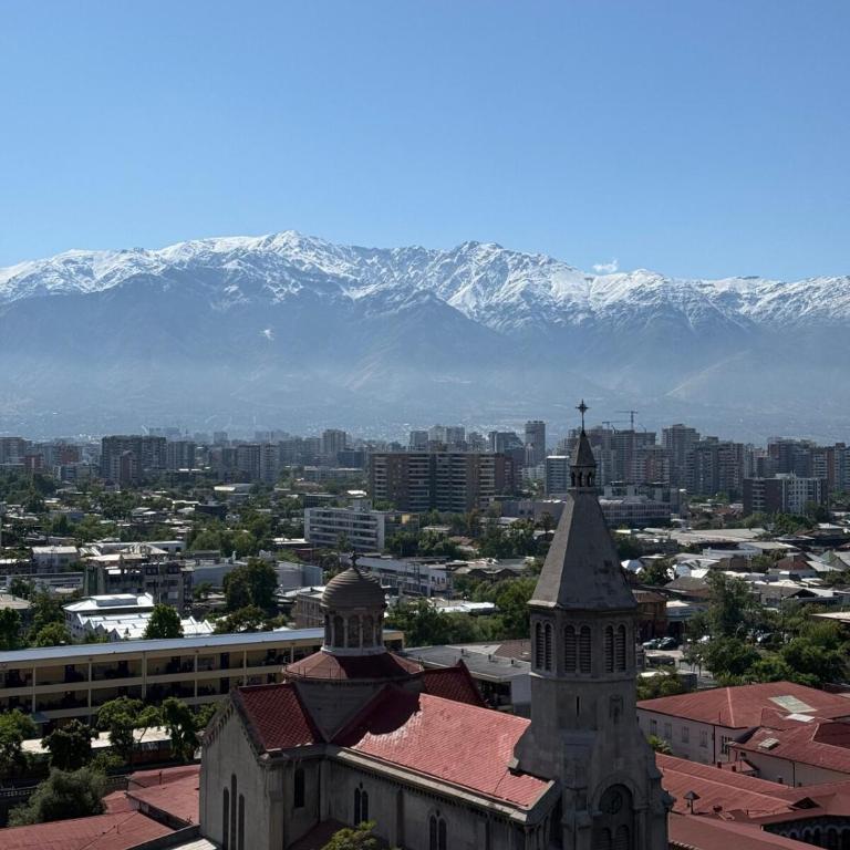 Vista a la cordillera a pasos de Barrio Italia - One-Bedroom Apartment - 20