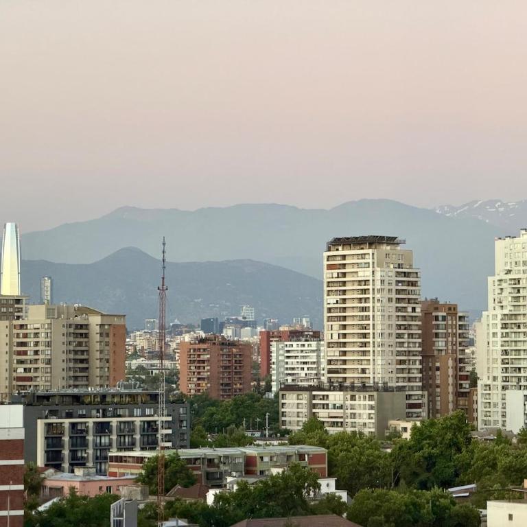 A pasos de Irarrázaval, AC, vista Andes, piscina rooftop - One-Bedroom Apartment - 52
