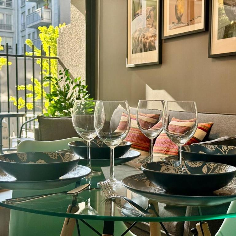 Inmejorable ubicación Metro Santa Ana, departamento nuevo - One-Bedroom Apartment - 17