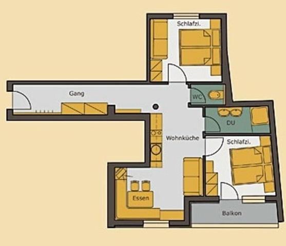 Apart Altamira - Standard Apartment mit 2 Schlafzimmern - 4