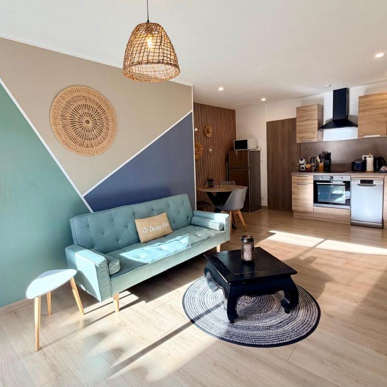 La Villa Vaihéré en Camargue, l'Hibiscus et le Magnolia - Apartment mit 1 Schlafzimmer - 25