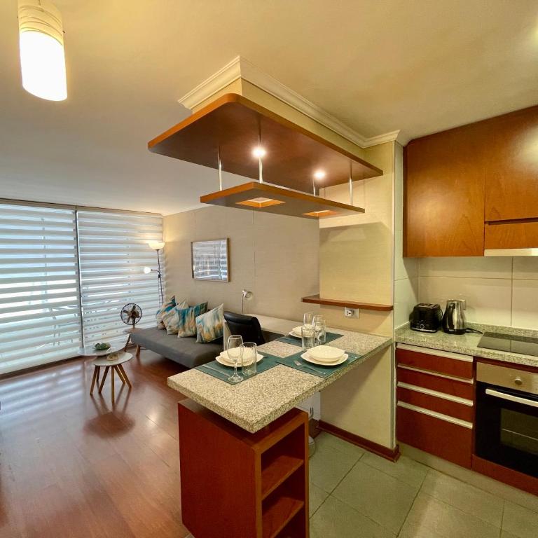 Gran Suite a pasos del Metro Santa Ana - One-Bedroom Apartment - 10