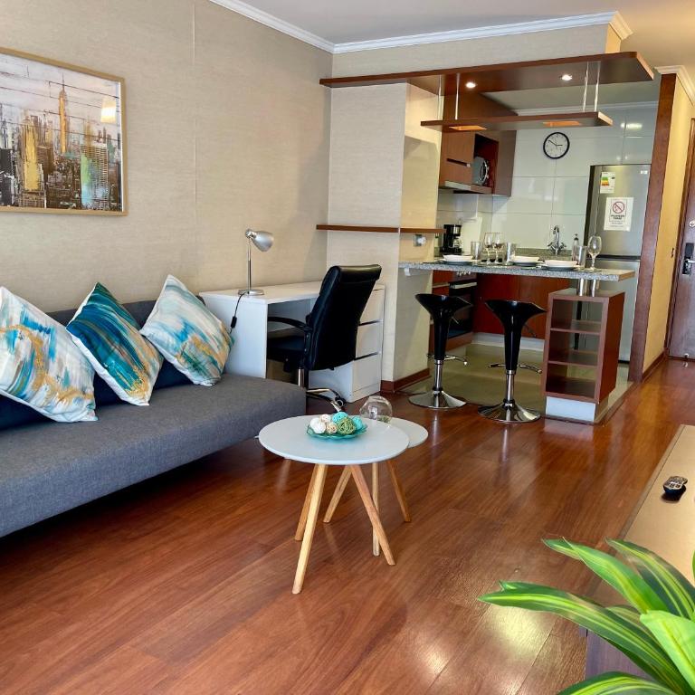 Gran Suite a pasos del Metro Santa Ana - One-Bedroom Apartment - 8