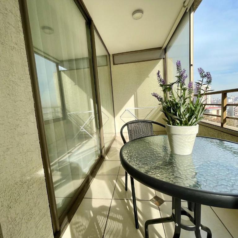 Gran Suite a pasos del Metro Santa Ana - One-Bedroom Apartment - 21