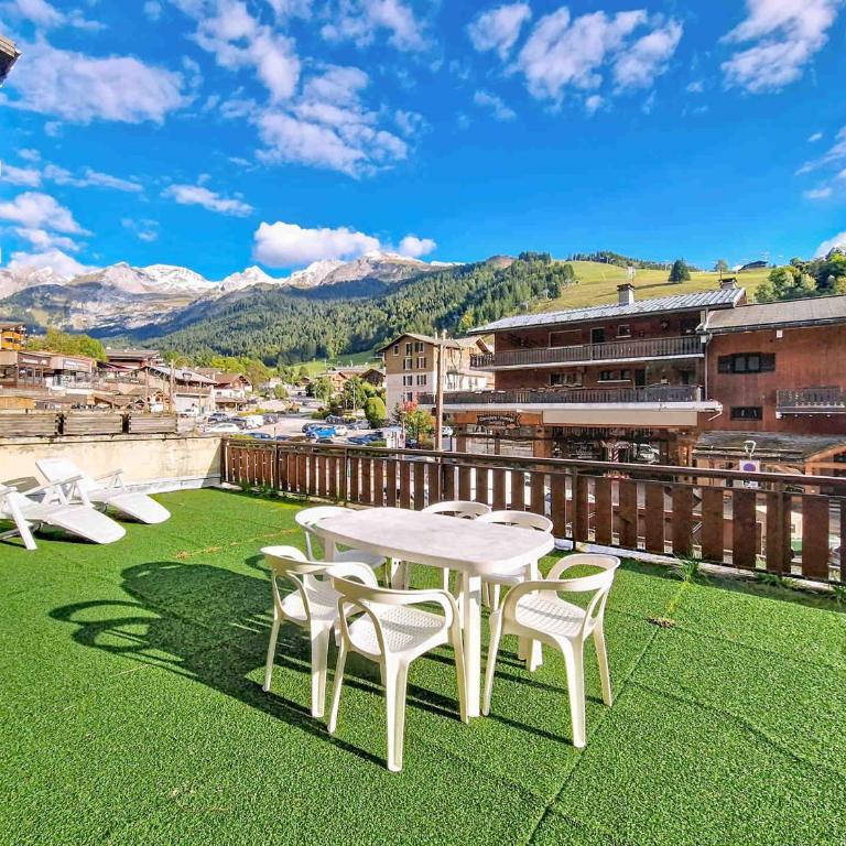 Appartement à La Clusaz - 6 pers, 3 ch, terrasse, animaux admis - FR-1-818-49 - Appartamento - 9