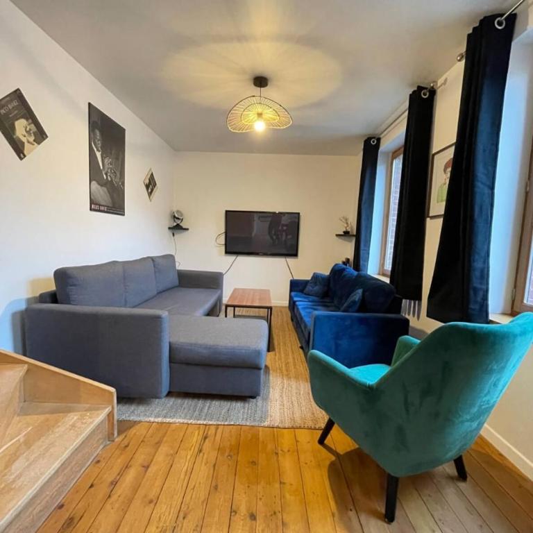 Duplex Hyper Center Dieppe - Appartement 2 Chambres - 1
