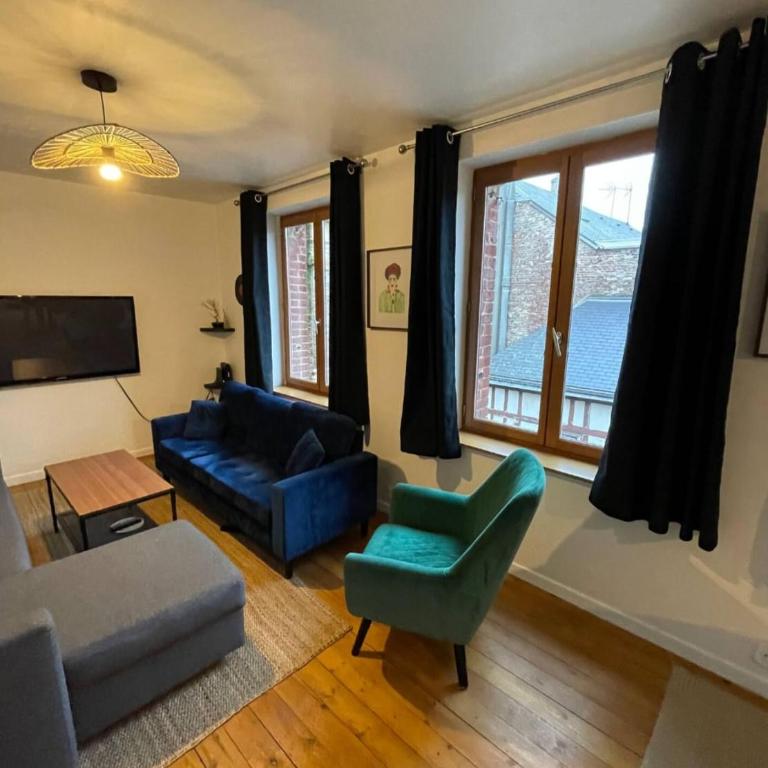 Duplex Hyper Center Dieppe - Appartement 2 Chambres - 12